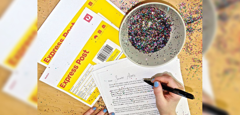 Federal MP Craig Laundy office calls the cops after receiving glitter in the mail