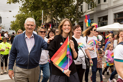 Pride March Victoria 2015 participants (PHOTO: Alexander Legaree; Star Observer)
