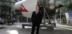 Alan Joyce at the Qantas headquarters in Sydney. (PHOTO: Ann-Marie Calilhanna; Star Observer)