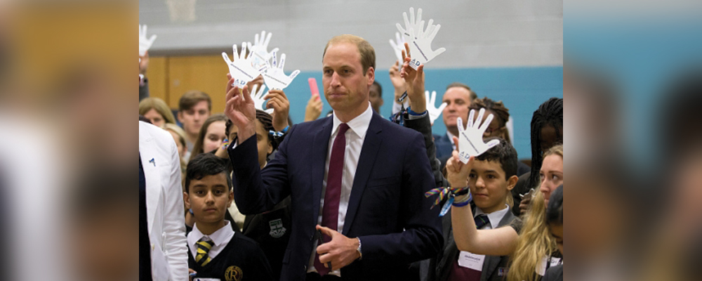 Prince William addresses homophobia in schools
