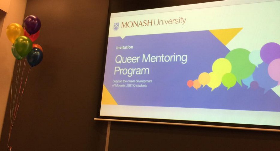 Monash University launches new LGBTI mentoring program