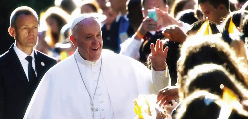 The Pope says it’s a “human right” to discriminate based on religious belief