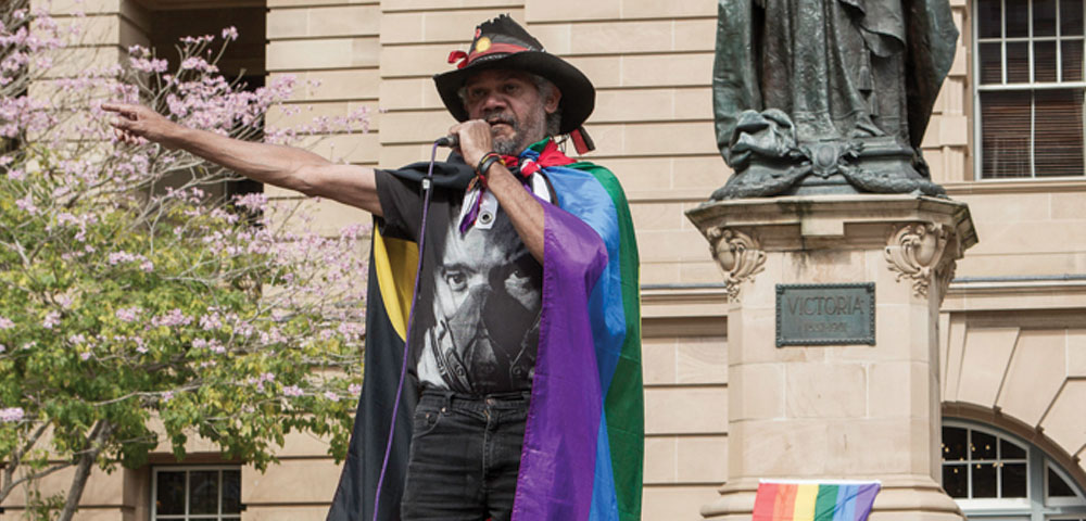Brisbane loses Les West, an Indigenous and LGBTI rights warrior