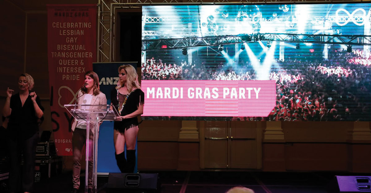 Mardi Gras Launch