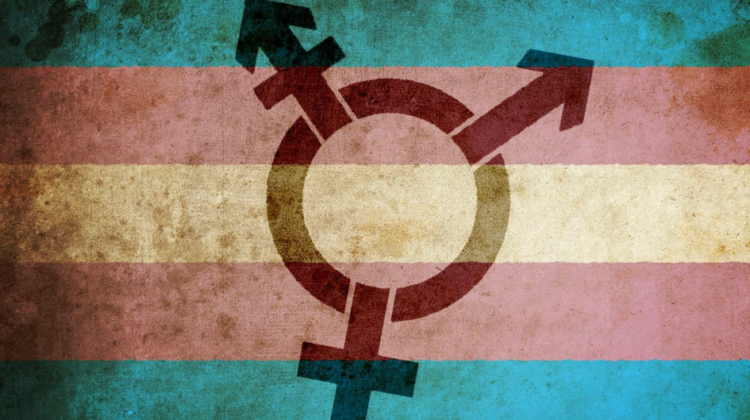 trans flag symbol misgender