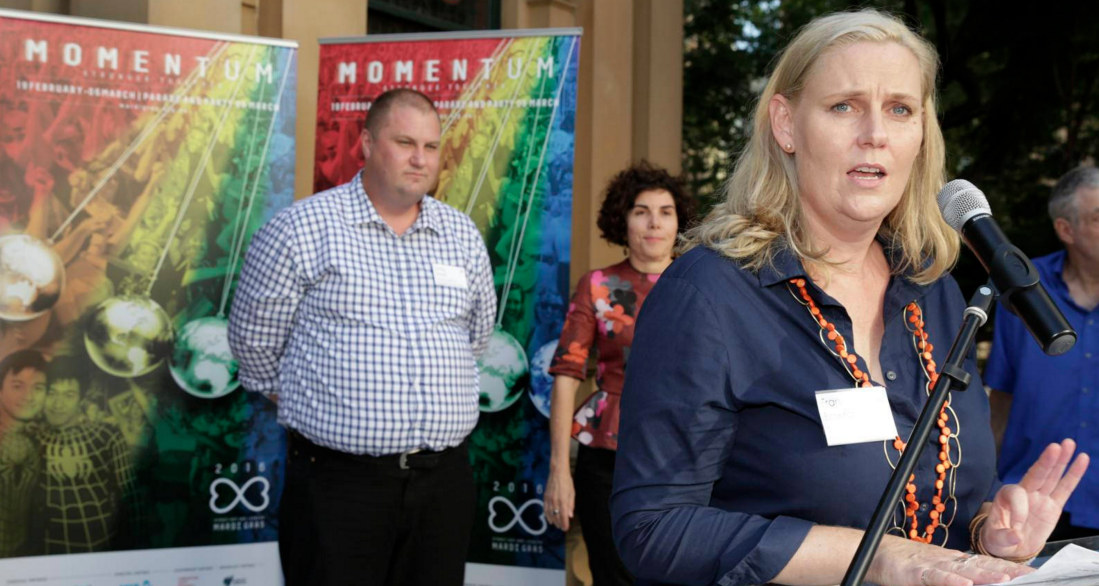 Sydney Gay & Lesbian Mardi Gras Flag Raising Ceremony (Pt II)