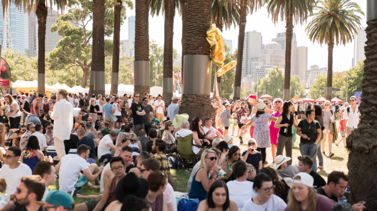 Organisers estimate that more than 100,000 people attended Midsumma Carnival throughout the day yesterday. (PHOTO: Burke Photography; Star Observer)