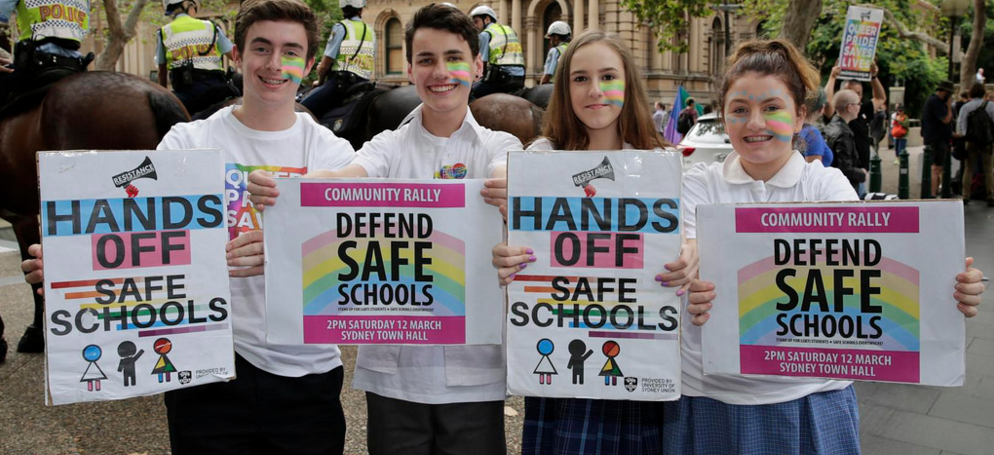 Stand Up for Safe Schools rally, Sydney (Pt I)