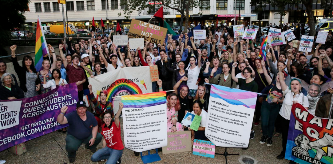 Stand Up for Safe Schools rally, Sydney (Pt II)