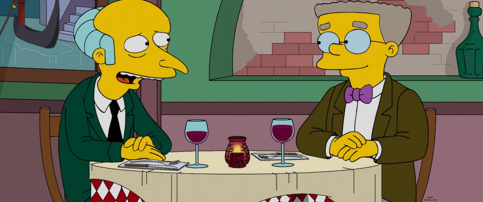 The Simpsons praised for Mr Smithers’ understated coming out episode