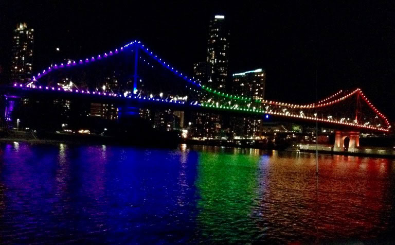 IDAHOBIT Story Bridge Brisbane (Photo: Phil Browne; BLAG)