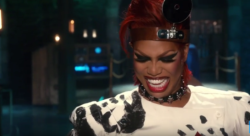 First glimpse of Laverne Cox in Rocky Horror action