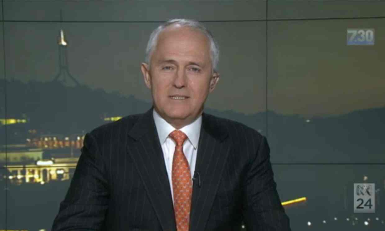 Turnbull blames Muslims for the 38 per cent No vote