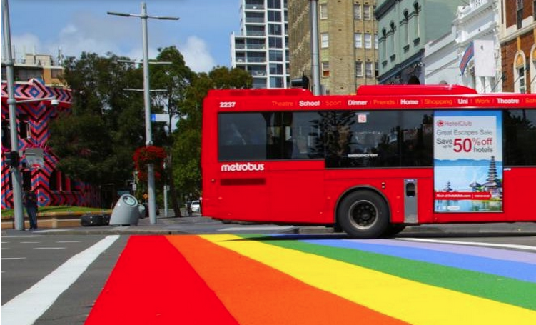 Taking another shot at an Oxford St rainbow crossing