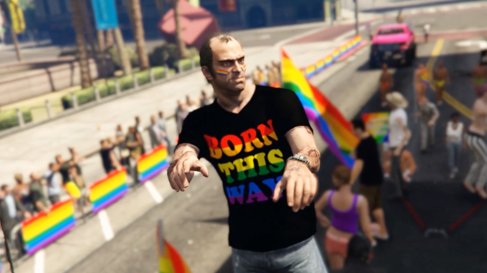 Grand Theft Auto pride parade will be indestructible