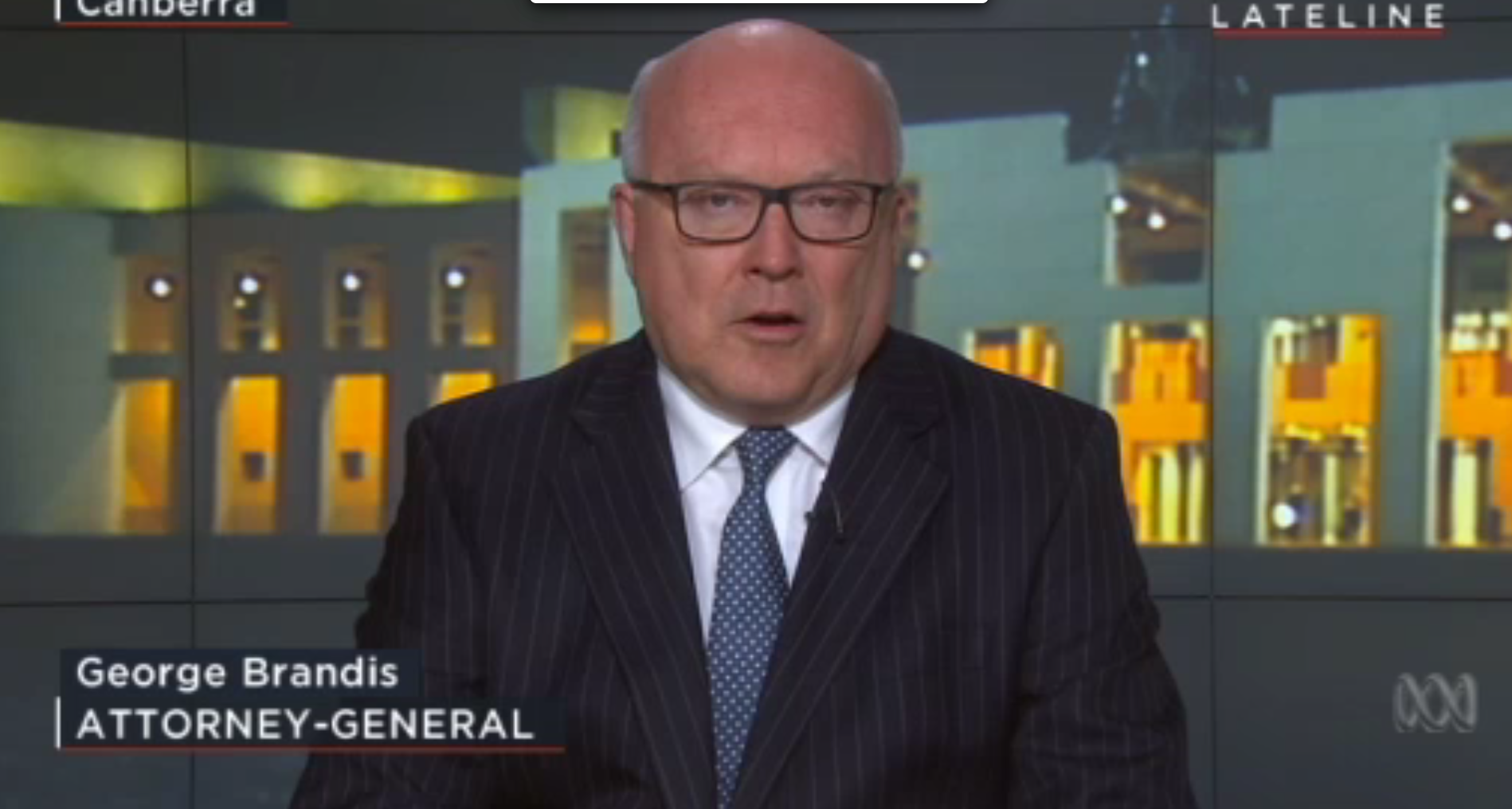 ‘The gay community is sick of being pawns in some political game’: Attorney-General George Brandis