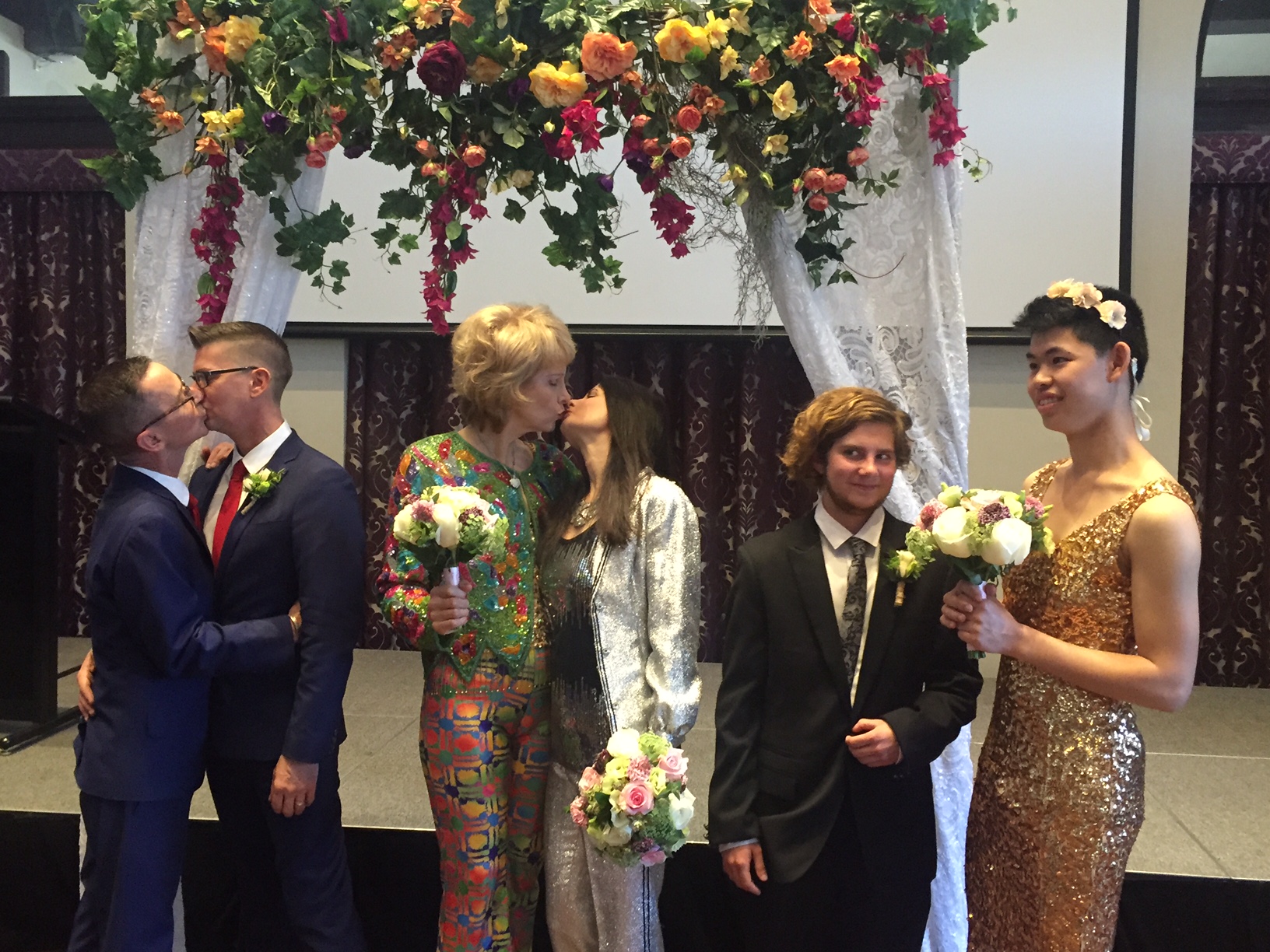 Rainbow Campus at Sydney University hosts ‘wilfully disobedient’ same-sex wedding ceremony