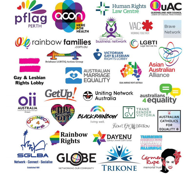 60 LGBTI groups come together to condemn plebiscite