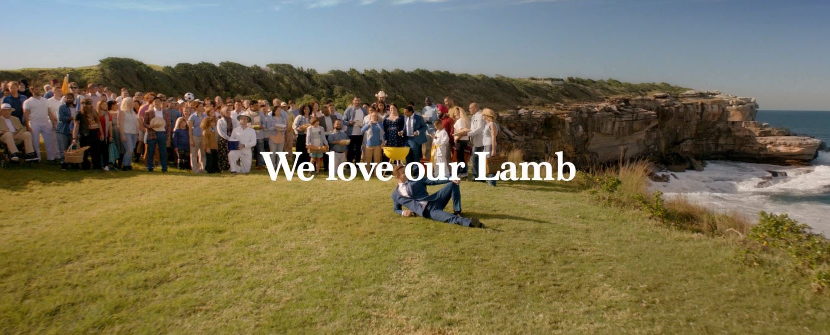 Jordan Raskopoulos honoured to be in TV ad about lamb