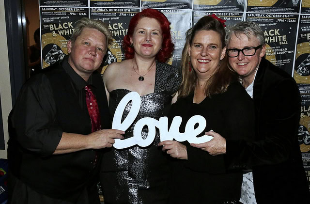 GALLERY: Dykes On Bikes Black & White Ball