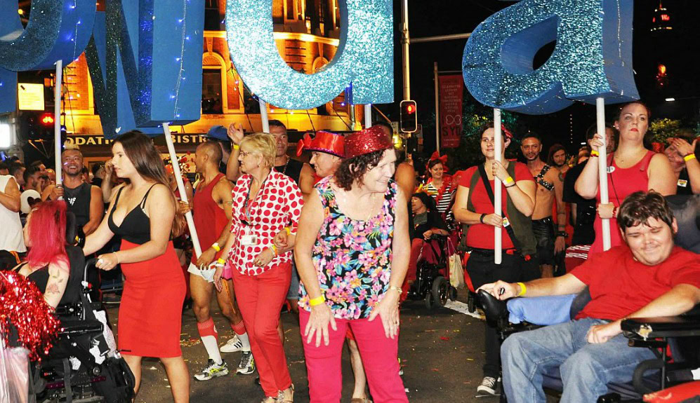 Record number of people with disability to march at Mardi Gras