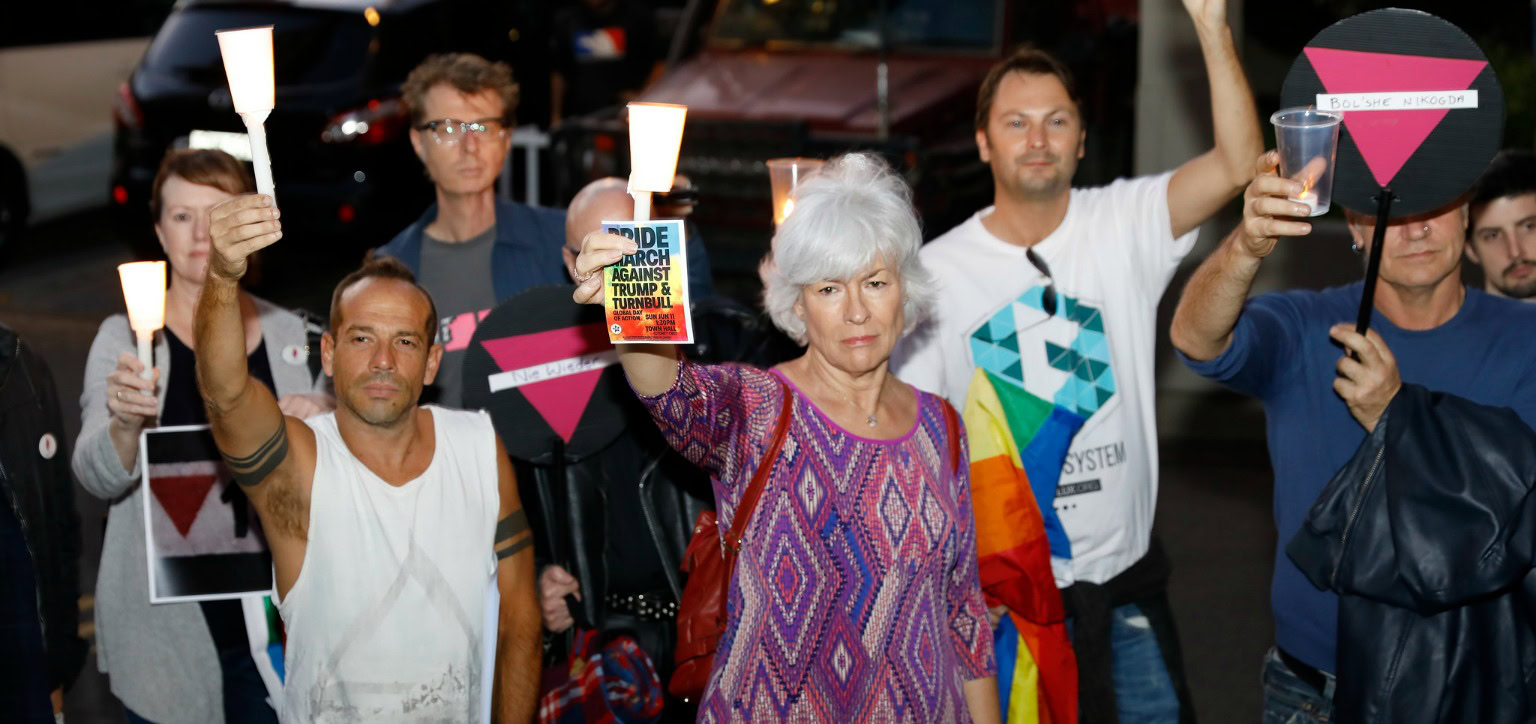 Melbourne calls on Malcolm Turnbull to accept queer refugees from Chechnya