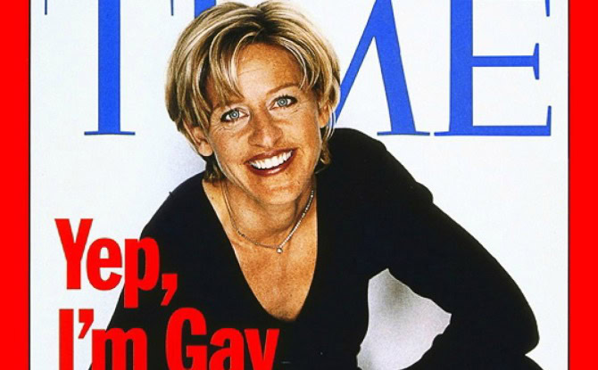 Ellen celebrates 20th anniversary of her coming out