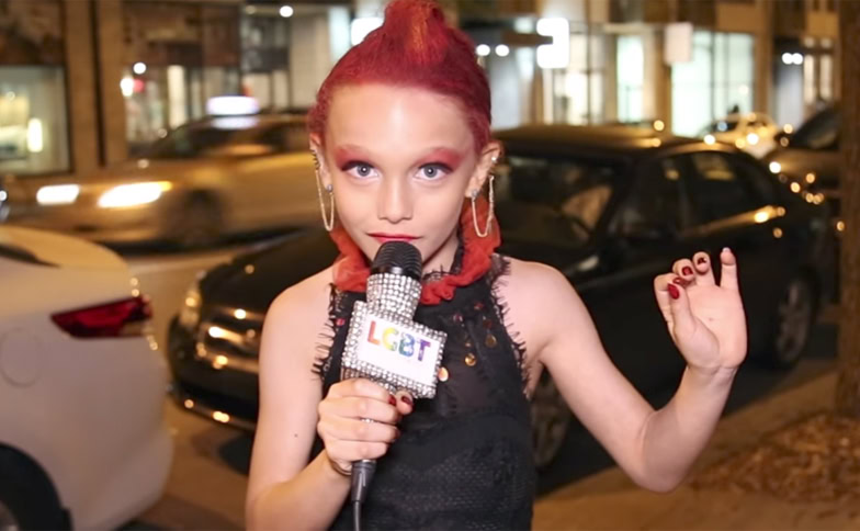 Heartwarming eight-year-old drag queen wants to be an inspiration