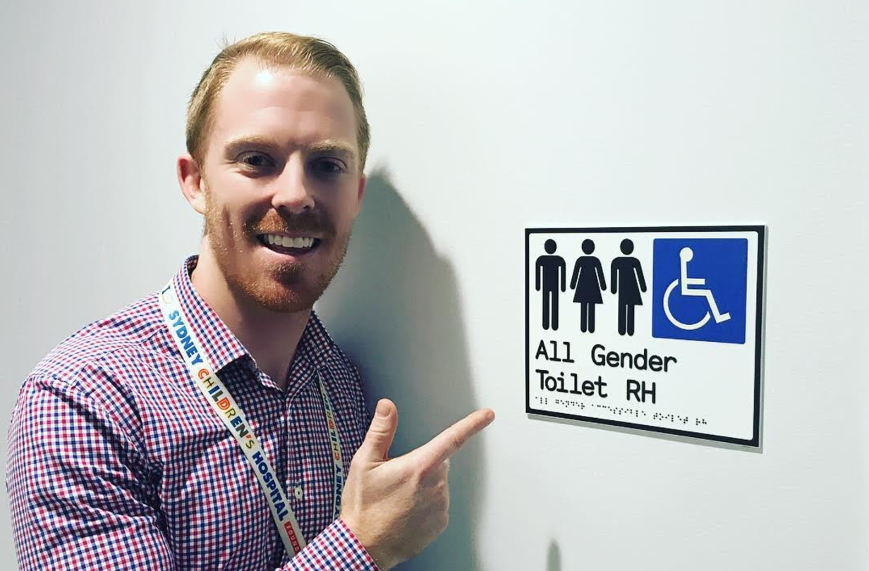 Children’s hospital in Sydney gets trans-inclusive bathrooms