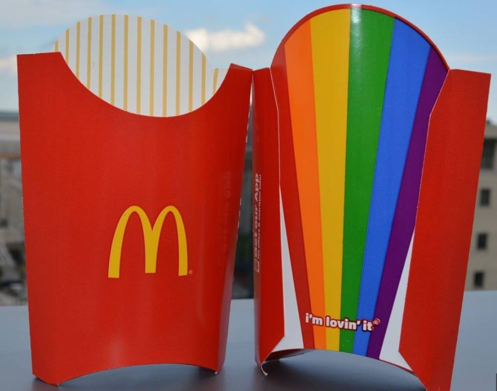 McDonald’s cops criticism for LGBTI-friendly fries