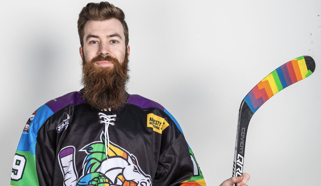 Australia’s first ice hockey pride match to say ‘puck you’ to homophobia