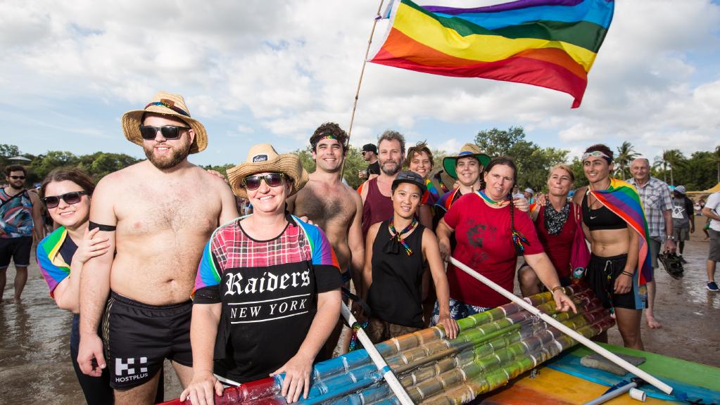 Queer team wins Darwin’s beer can regatta