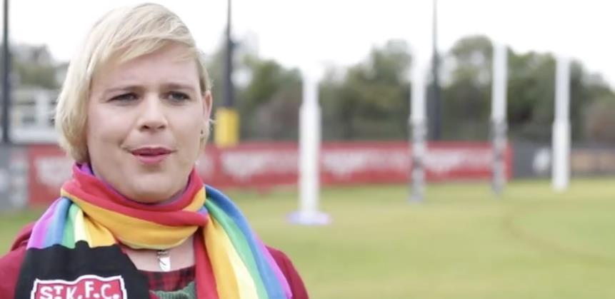 Trans footy player speaks out about regional pride