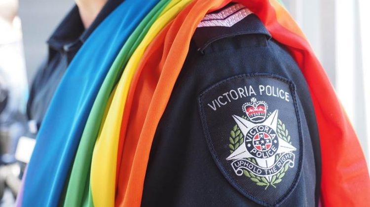 Victoria Police rainbow paint crimes