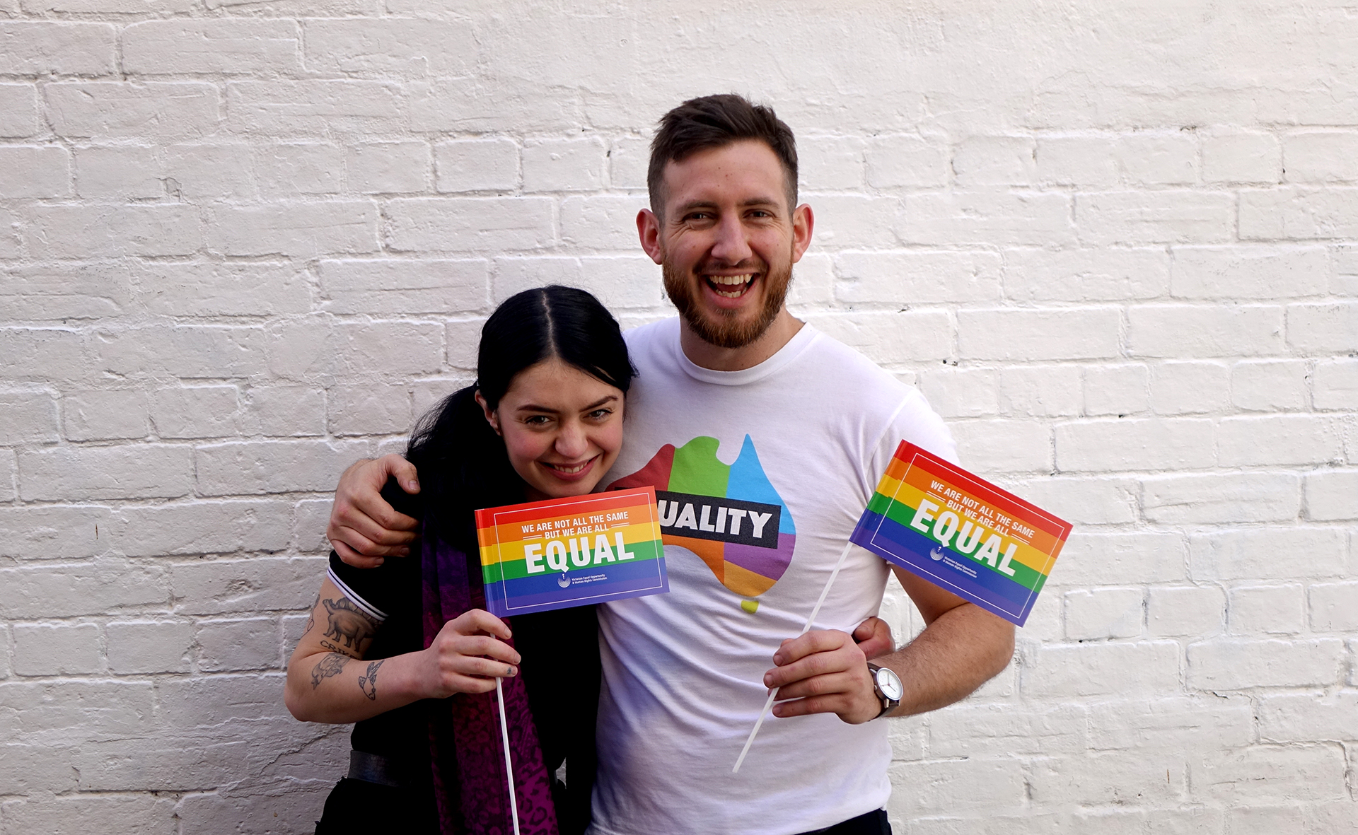 Victorian businesses turn rainbow to support LGBTI youth