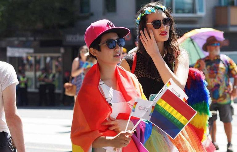 Midsumma Pride March rainbow bendigo