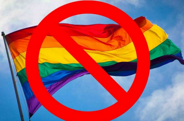 anti rainbow flag pride homophobia straight