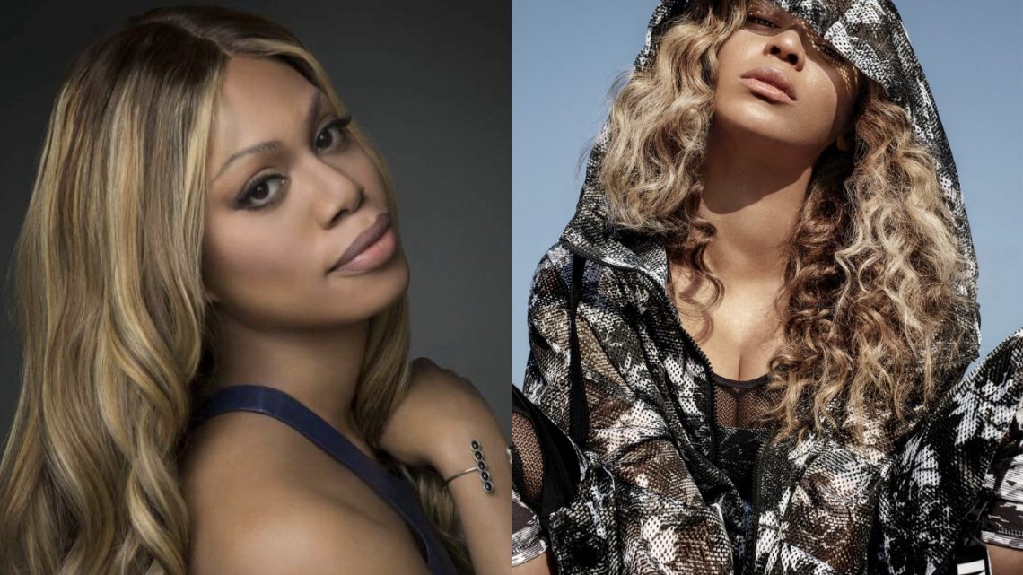 Laverne Cox and Beyonce