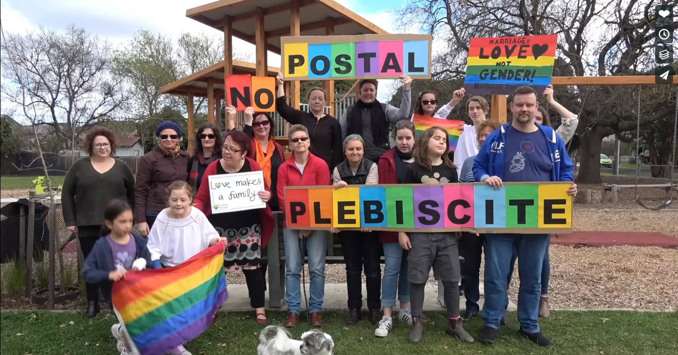 Rainbow families call for marriage equality vote in adorable video