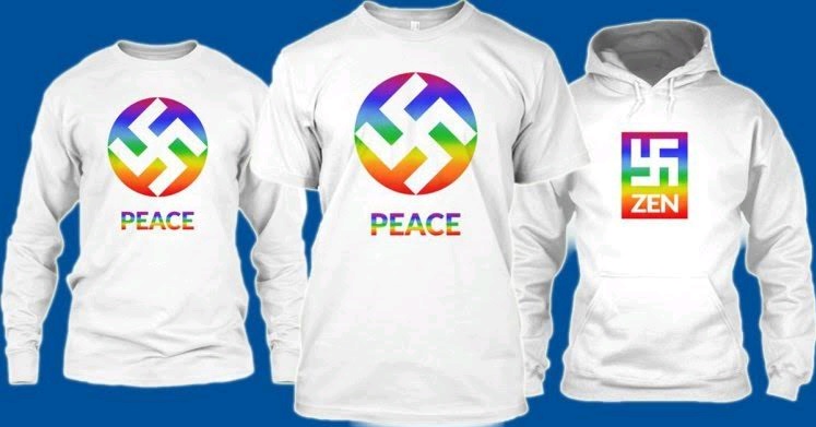 T-shirt company cops major backlash for gay swastika shirts