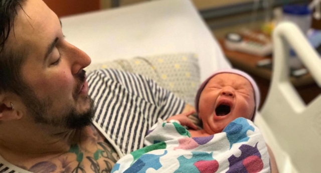 Gay man in the US gives birth