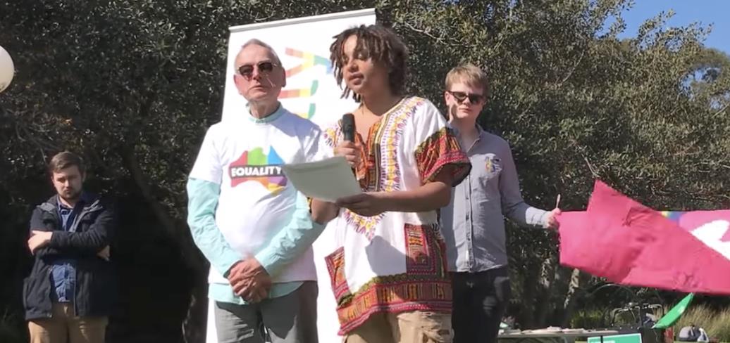 16-year-old grandson gives heartfelt speech for marriage equality