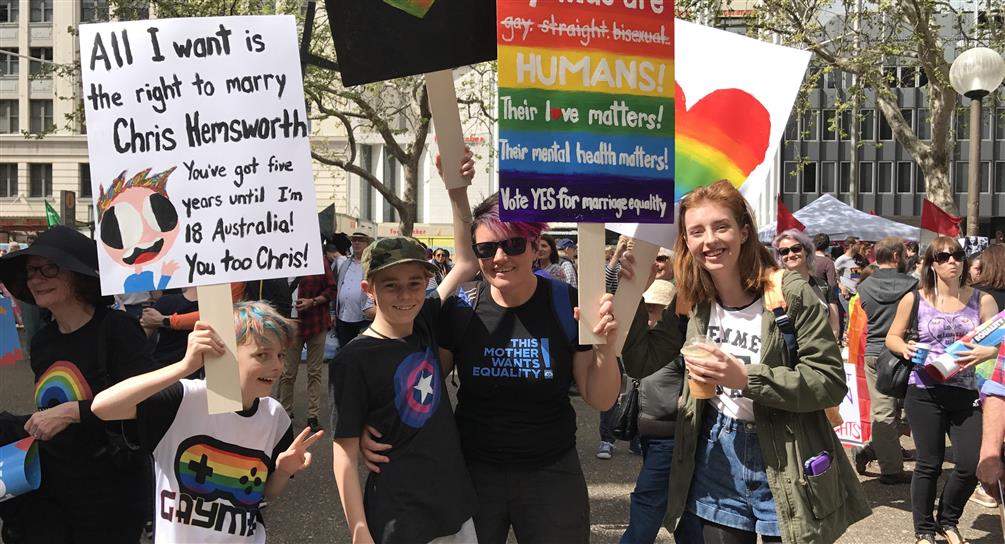 The 13-year-old marriage equality champion with a clear message for No voters