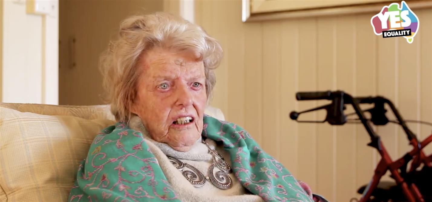 Adorable Nan wants Australia to “vote yes” for her granddaughter