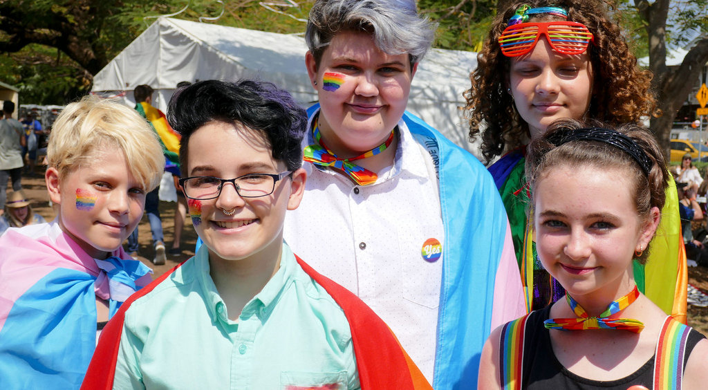 pride rainbow youth kids students