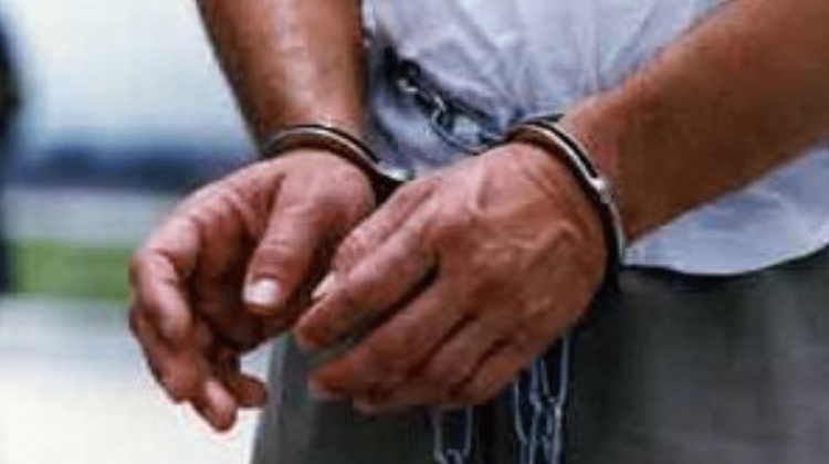 arrest handcuffs crime deported