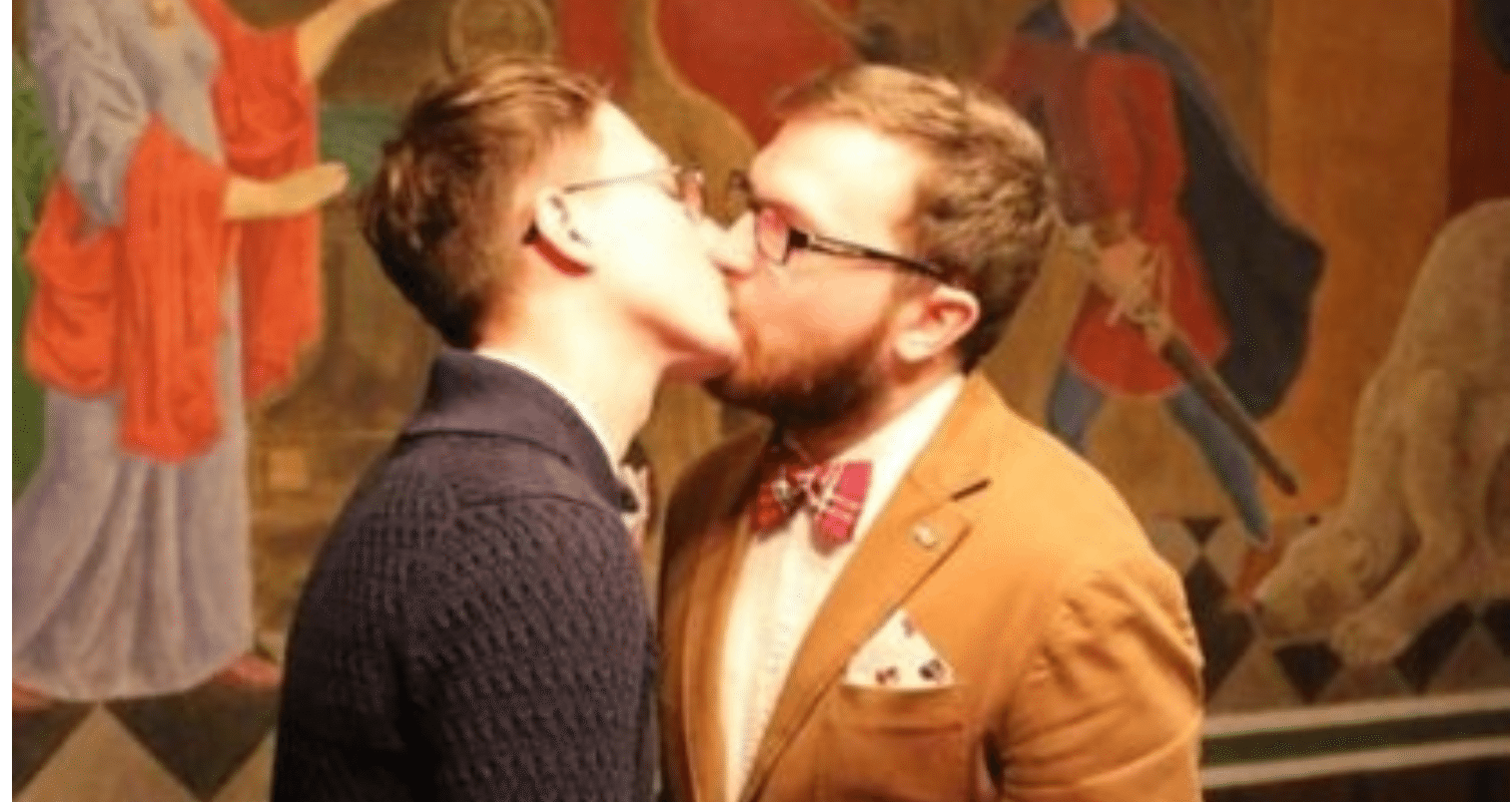 Married gay couple flee Russia after death threats