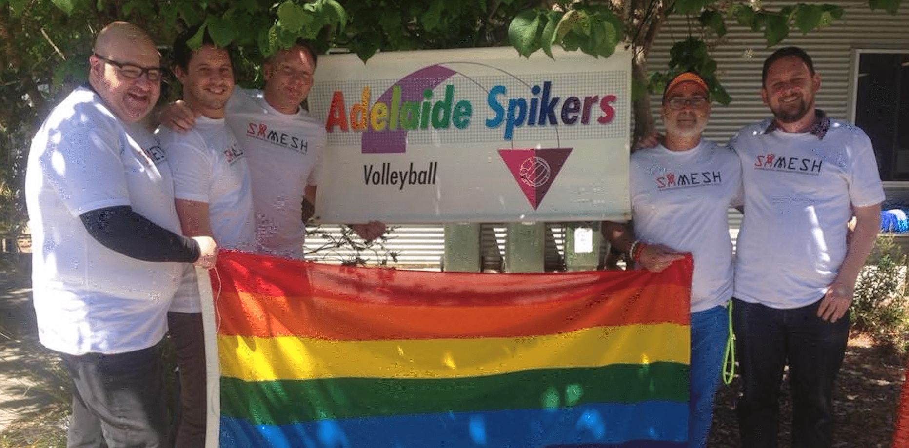 The volleyball club offering a safe space for LGBTI people in Adelaide