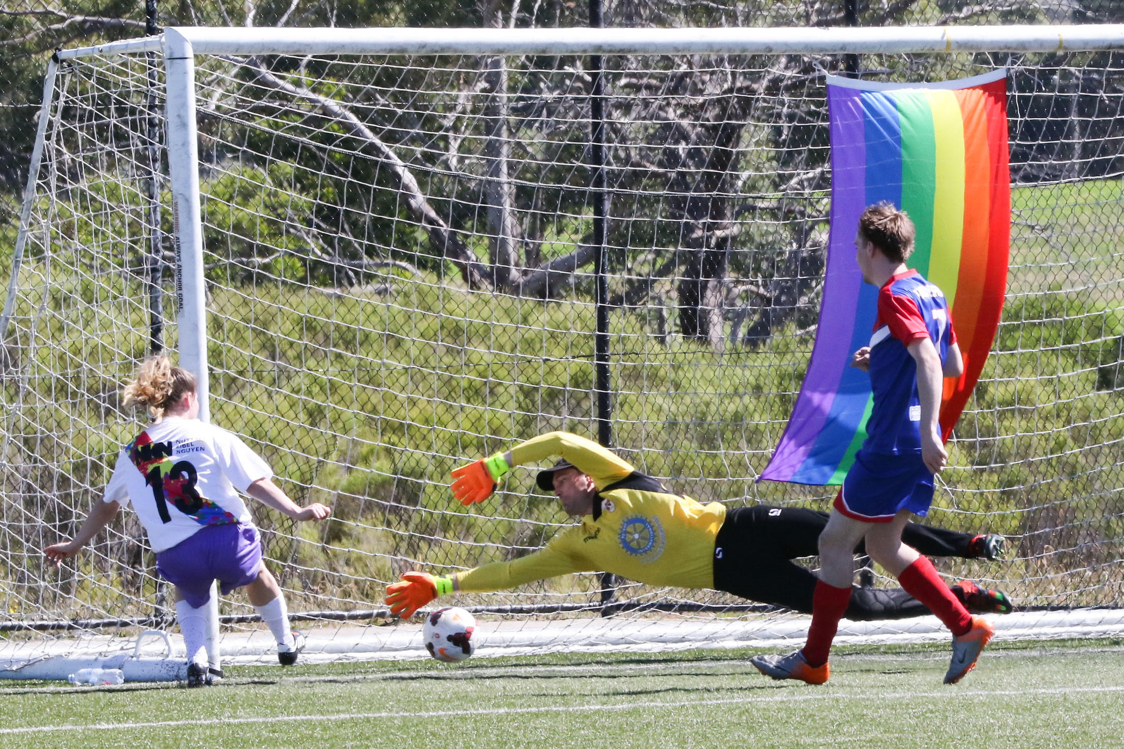 Victoria Police to take part in round of pride football to champion LGBTI community