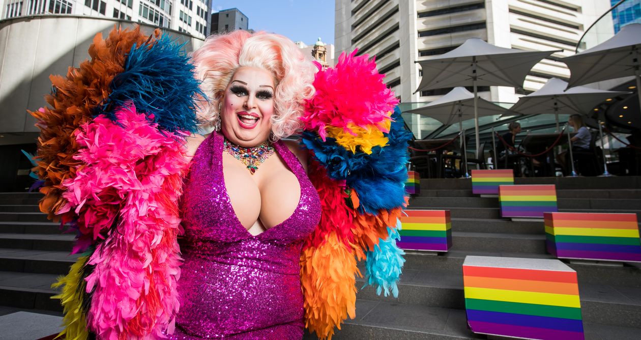 Sydney’s Martin Place gets rainbow makeover for Mardi Gras season